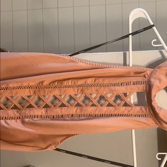 Orangish cream onesie - Picture 2 of 4